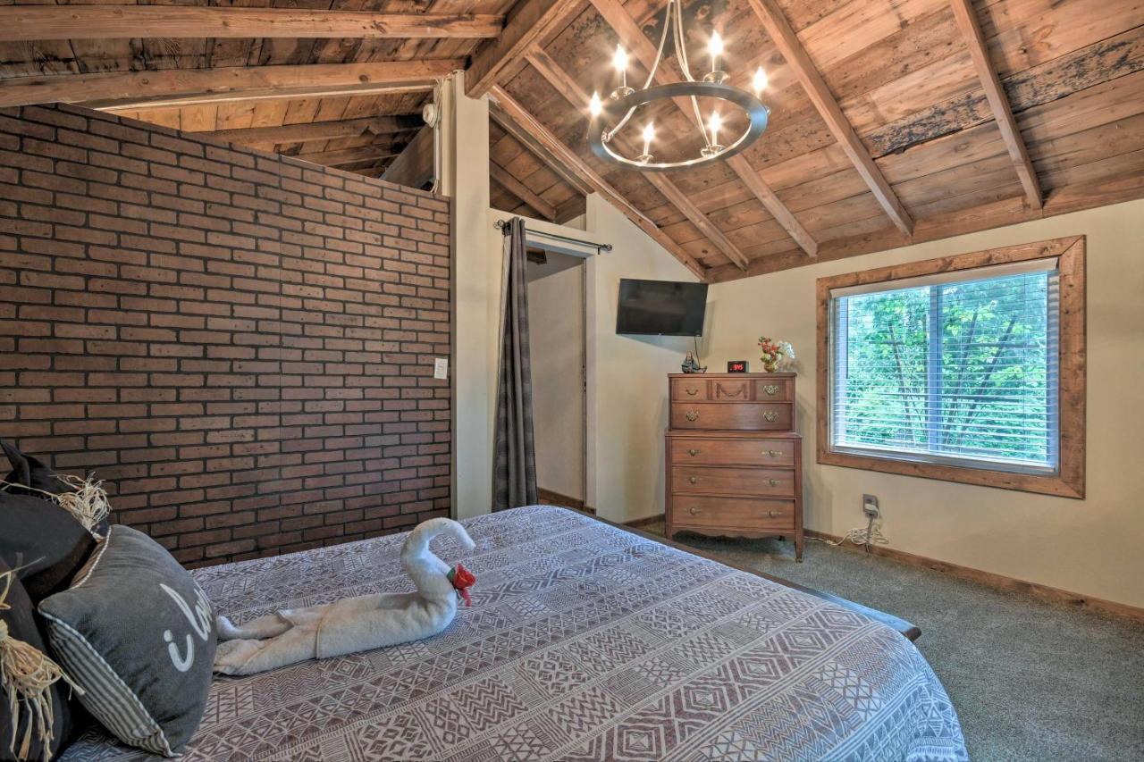 Rustic Chic Home About 1 Mi To Dtwn Hot Springs! Luaran gambar