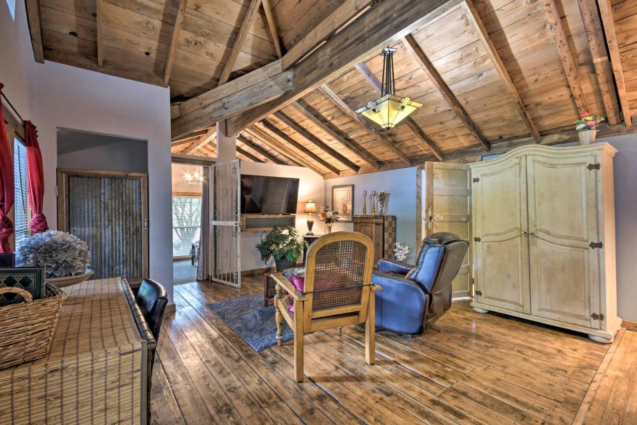 Rustic Chic Home About 1 Mi To Dtwn Hot Springs! Luaran gambar